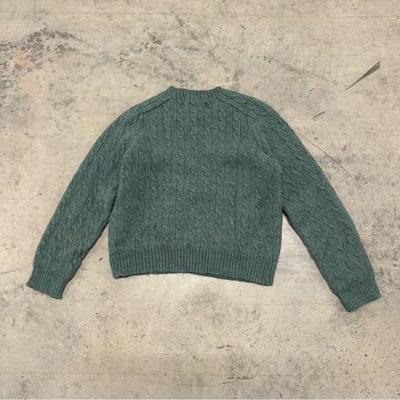 POLO Ralph Lauren mens cable knit 100% alpaca sweater XL - Picture 8 of 11